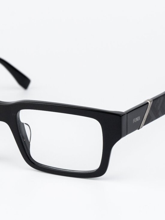 Fendi DIAGONAL Women Eyeglasses Square Black FE50114F 001 NEW AUTHENTIC main image 5